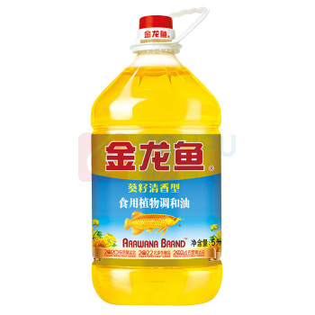 金龙鱼 食用油 葵花籽清香型 5L 