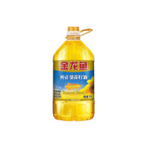 金龙鱼 纯正葵花籽油 大桶压榨一级植物油 4L 