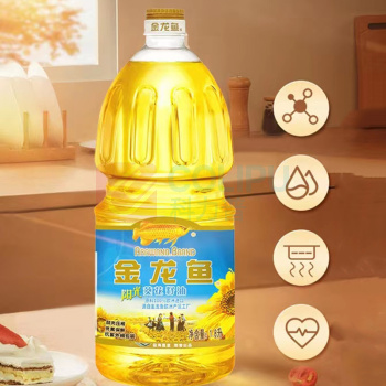 金龙鱼 阳光自然葵香 葵花籽油 1.8L