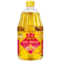 鲁花 5S压榨一级浓香花生油 香飘万家 1.8L  一级浓香