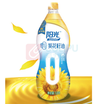 金龙鱼 阳光零反式脂肪葵花籽油 1.8L/桶 6桶/箱