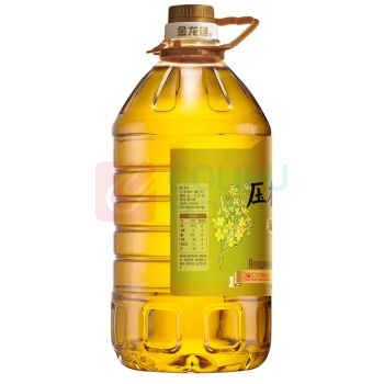 金龙鱼 压榨本香菜籽油 非转基因 物理压榨 5L (金黄色)