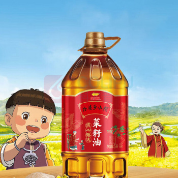金龙鱼 外婆乡小榨匠心臻选菜籽油 5l