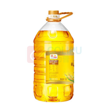 金龙鱼 食用植物调和油 非转基因黄金比例稻谷鲜生 5L 