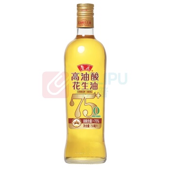 鲁花 用油 5S 物理压榨 压榨一级 高油酸花生油 750ml
