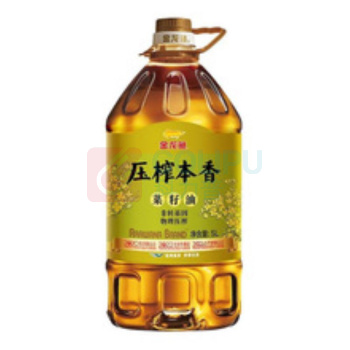 金龙鱼 菜籽油 压榨本香 5L 