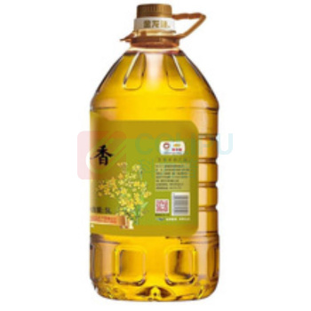 金龙鱼 菜籽油 压榨本香 5L 