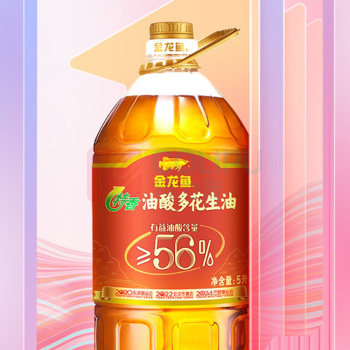 金龙鱼 特香油酸多花生油 5L 