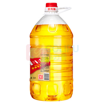 金龙鱼 食用调和油 食用油黄金比例 5L 