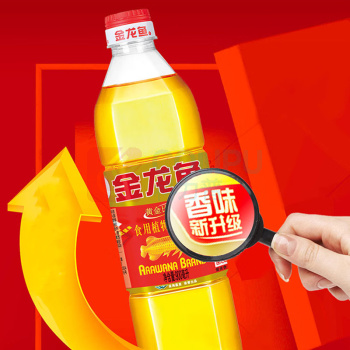 金龙鱼 食用调和油 黄金比例 900ml 