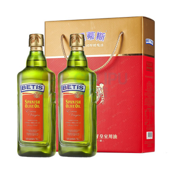 贝蒂斯 BETIS 特级初榨橄榄油套装 750ml*2/盒 5盒/箱