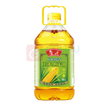 鲁花 压榨特香玉米胚芽油 100013020916 5L