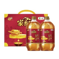 中粮福临门 家香味传承土榨花生油礼盒 1.8L*2 