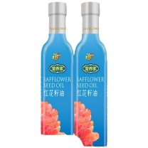 中粮福临门 营养家红花籽油礼盒 750ml*2