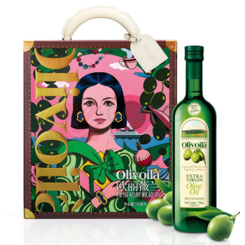 欧丽薇兰 Olivoila 特级初榨橄榄油 礼盒装 750ml*2瓶