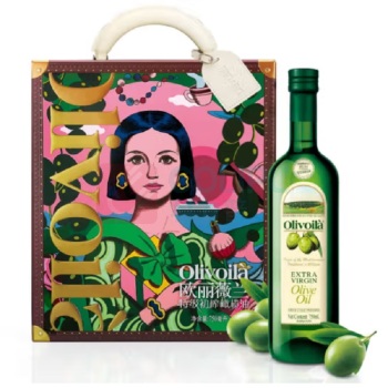 欧丽薇兰 Olivoila 特级初榨橄榄油 礼盒装 750ml*2瓶