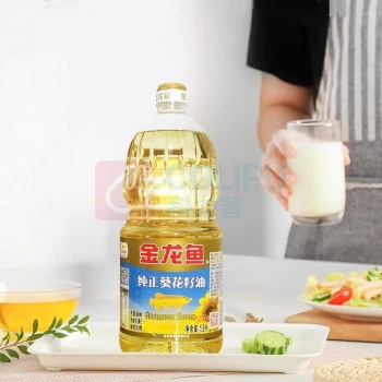 金龙鱼 纯正葵花籽油 1.8L 1.8L*6 