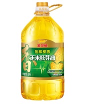 金龙鱼 非转基因 压榨甜香玉米胚芽油 5L/桶 4桶/箱 (新老包装随机发货)