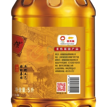 金龙鱼 外婆乡小榨菜籽油(非转基因/物理压榨) 5L 