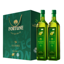 中粮福临门 特级初榨橄榄油礼盒 500ml*2瓶