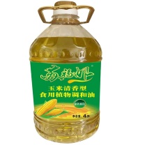 邮滋味 苏福邮 非转基因调和油 玉米清香 4L 