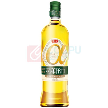 鲁花 压榨特香亚麻籽油 750ml 
