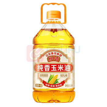 鲁花 纯香玉米油 厨中香 5L 