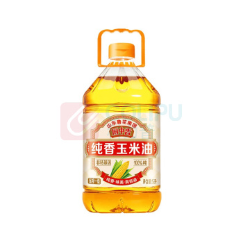 鲁花 纯香玉米油 厨中香 5L 