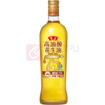 鲁花 高油酸花生油 750ml/瓶 12瓶/箱