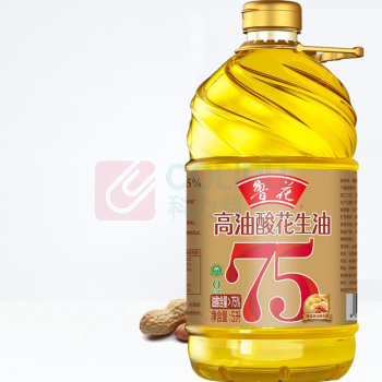 鲁花 食用油5S物理压榨高油酸花生油 5L/桶 