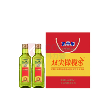贝蒂斯 BETIS 食用植物调和油(葵花橄榄) 468ml*2瓶装 