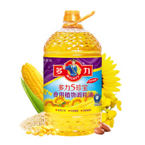 多力 MIGHTY 5珍宝食用植物调和油 5L/桶 4桶/箱 (非转基因)
