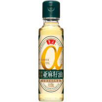 鲁花 压榨特香亚麻籽油 180ml/瓶 6瓶/箱