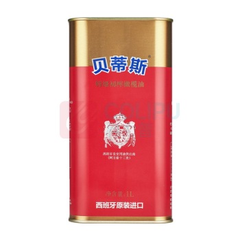 贝蒂斯 BETIS 特级初榨橄榄油 1L/罐 12罐/箱