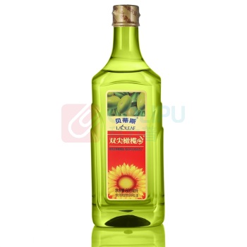 贝蒂斯 BETIS 食用植物调和油 双尖橄榄+葵花籽油 600ml/瓶 24瓶/箱 一件代发专用非偏远地区
