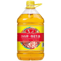 鲁花 香味家族系列花生油 5S压榨一级 5L 