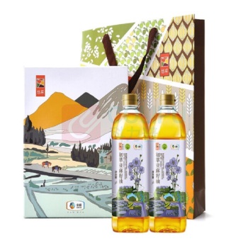 初萃 CHUCUI 亚麻籽油礼盒 1L*2
