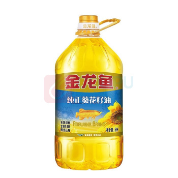 金龙鱼 纯正葵花籽油非转 1箱 5L*4 