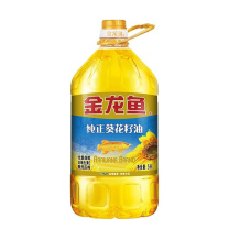 金龙鱼 纯正葵花籽油非转 1箱 5L*4 