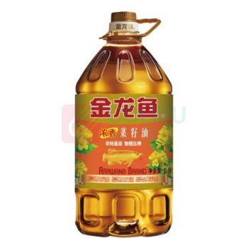 金龙鱼 浓香菜籽油 非转 5L*4 