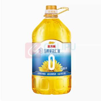 金龙鱼 压榨葵花仁油 零反式脂肪 5L