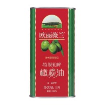 欧丽薇兰 Olivoila 特级初榨橄榄油 红装 1L