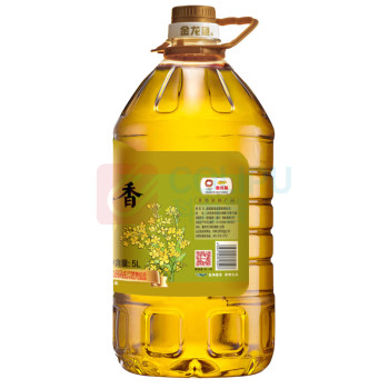 金龙鱼 压榨本香菜籽油(非转压榨) 5L 