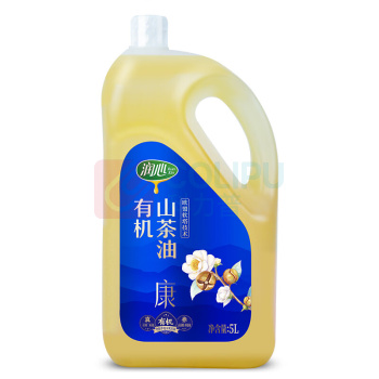 润心 有机生榨山茶油 5L 低温压榨茶籽油