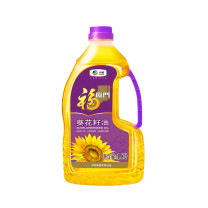 福临门 压榨一级葵花籽油 1.8L/桶 6桶/箱