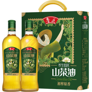 鲁花 山茶油礼盒 750ml*2