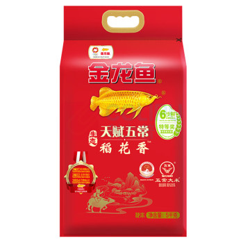 金龙鱼 天赋五常稻花香 5kg/袋 4袋/箱