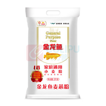 金龙鱼 家庭通用小麦粉 5kg/袋 4袋/箱
