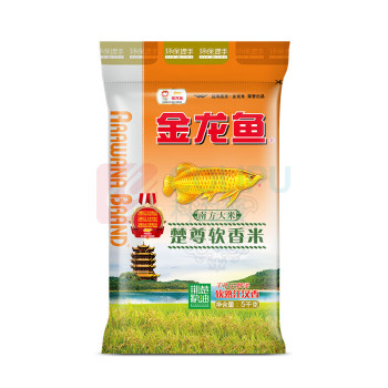 金龙鱼 楚尊软香米 5kg/袋 4袋/箱