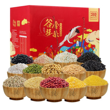北纯 谷旺金来五谷杂粮礼盒 5.49kg/盒 (偏远地区运费另算)
